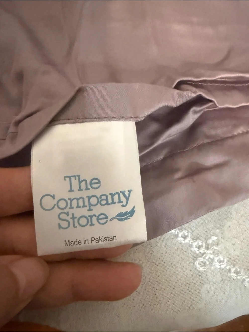 The Company Store floral jacquard